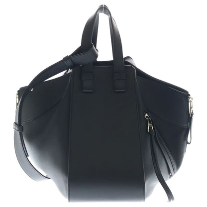 Loewe Hammock Handback 2-Way Back Leather Black Shoulder Bag