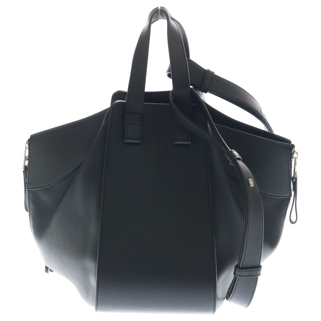 Loewe Hammock Handback 2-Way Back Leather Black Shoulder Bag — view 2