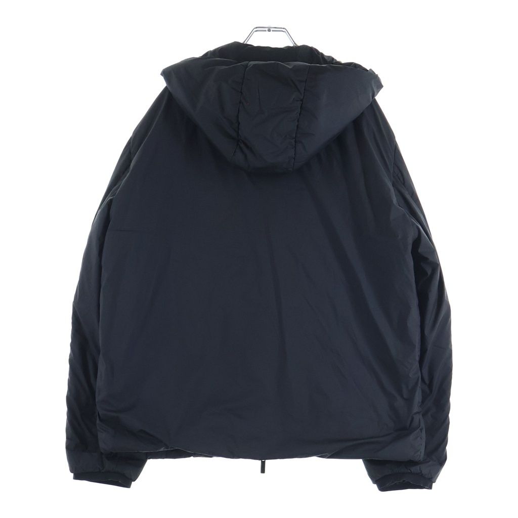 Prada Sport Beyond the Line Mule Logo Padded Double Zip Jacket Black — view 2