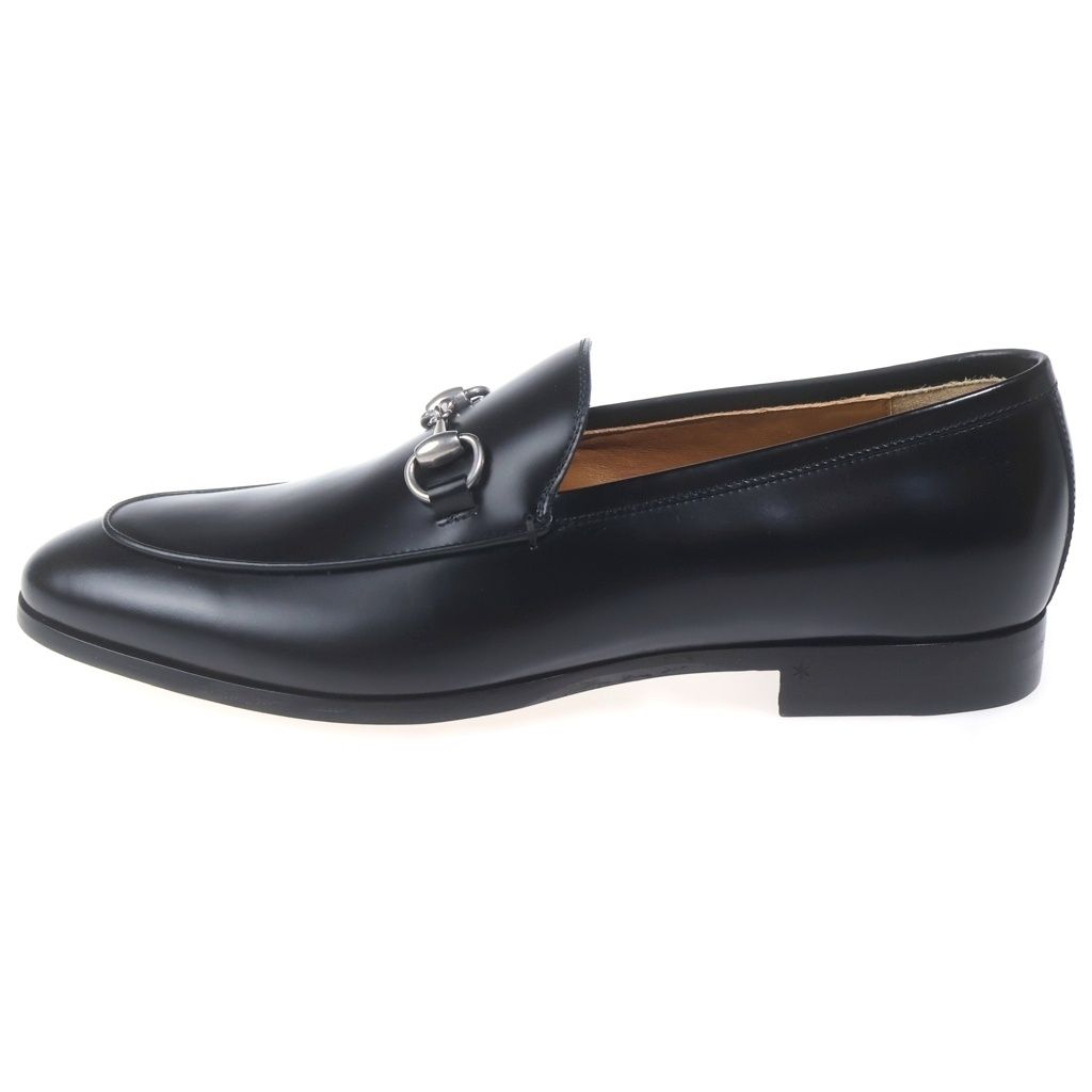 Gucci Horsebit Leather Loafers Black