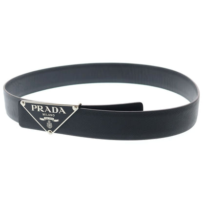 Prada Triangle Logo Belt