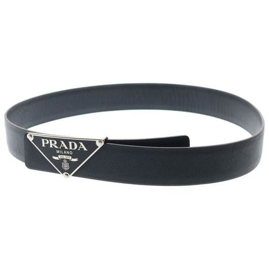 Prada Triangle Logo Belt