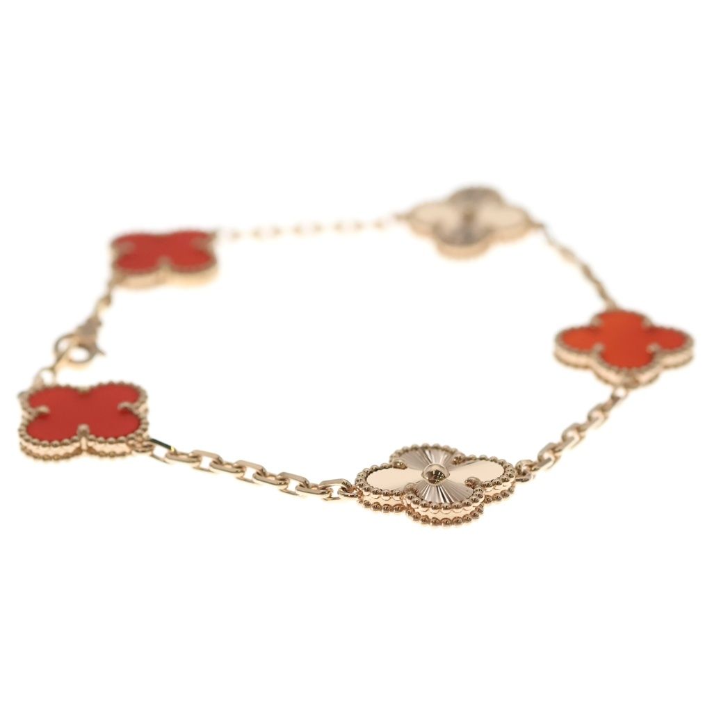Van Cleef & Arpels Vintage Alhambra Bracelet 18K Pink Gold Gyo Chez nerian — view 3