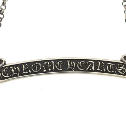 Chrome Hearts Nklc Chain Label Silver Necklace — view 3