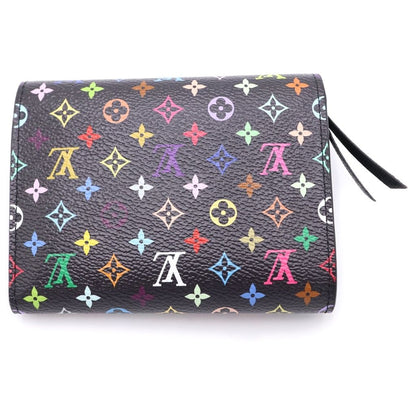 Louis Vuitton Multi Monogram Portefeuille Victory Tri Foldwallet Black Wallet — view 2
