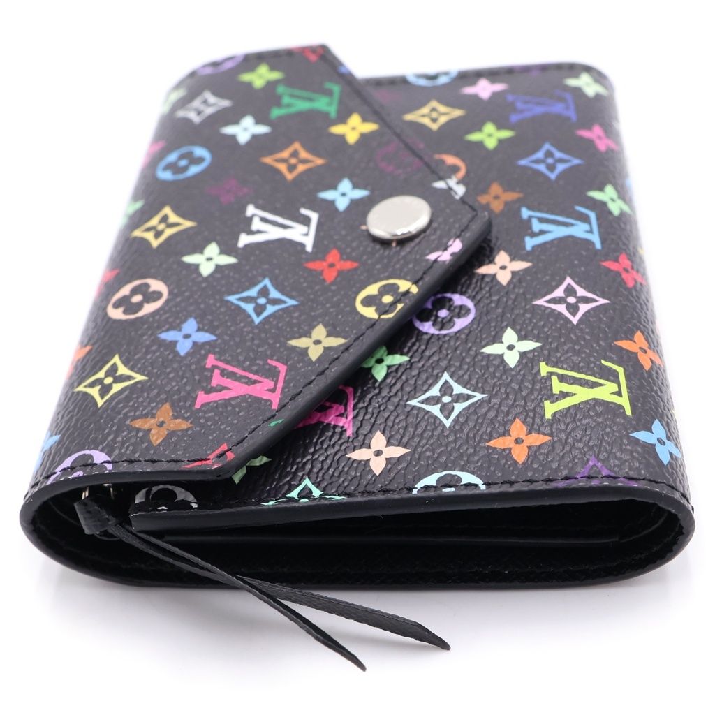 Louis Vuitton Multi Monogram Portefeuille Victory Tri Foldwallet Black Wallet — view 3