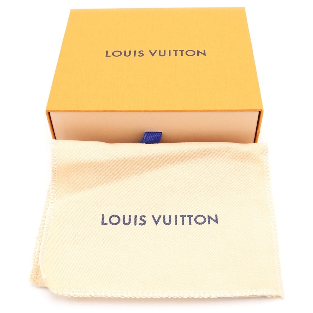 Louis Vuitton Monogram Plus Pochette Cles Charm Case Pouch Beige Gold — view 6