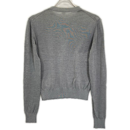 Hermes 5 DJ Carre Shu Cotton Silk Heige Dilib Knit 34 Sweater — view 2