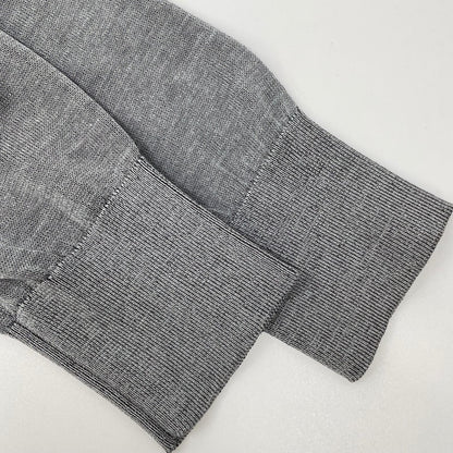 Hermes 5 DJ Carre Shu Cotton Silk Heige Dilib Knit 34 Sweater — view 7