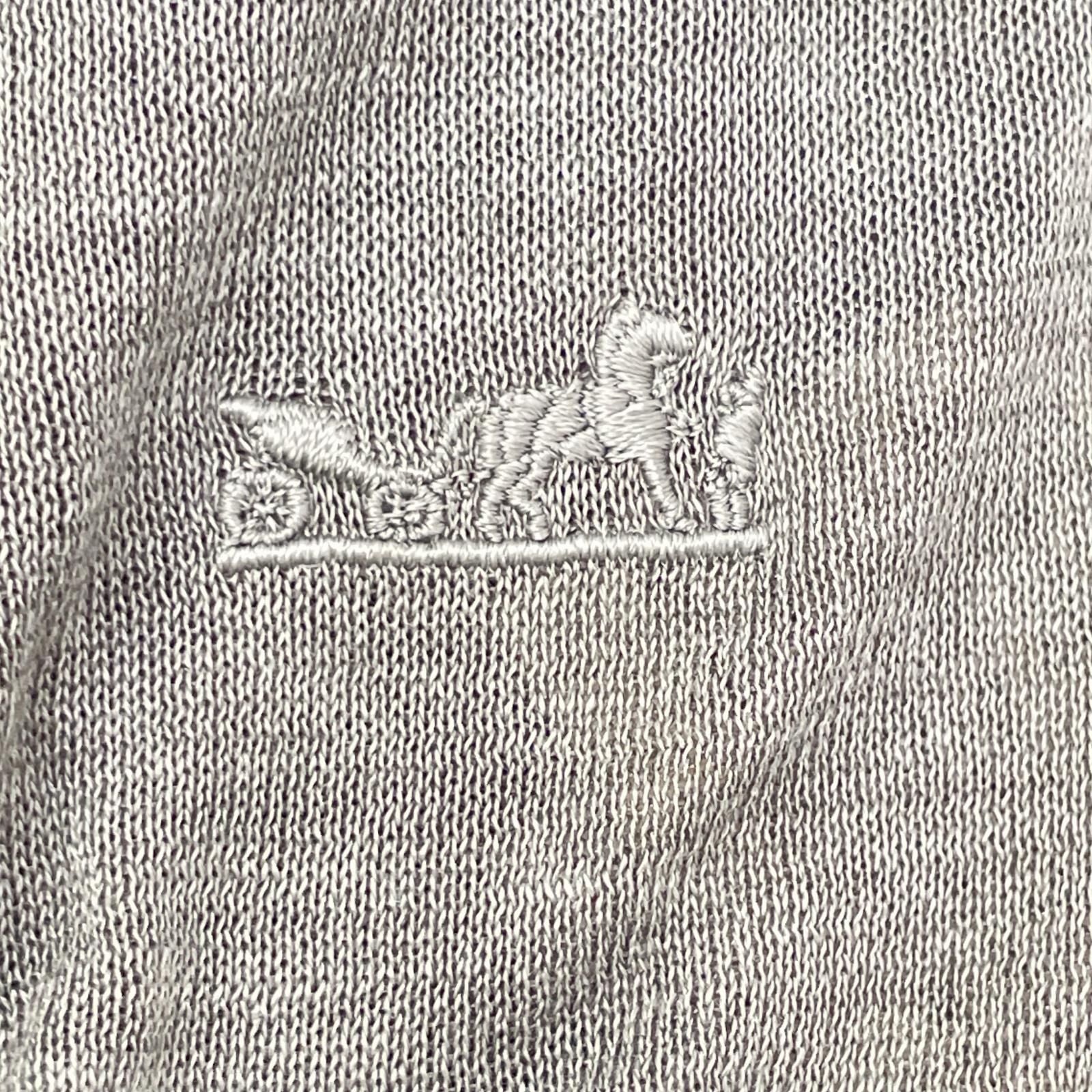 Hermes 5 DJ Carre Shu Cotton Silk Heige Dilib Knit 34 Sweater — view 9