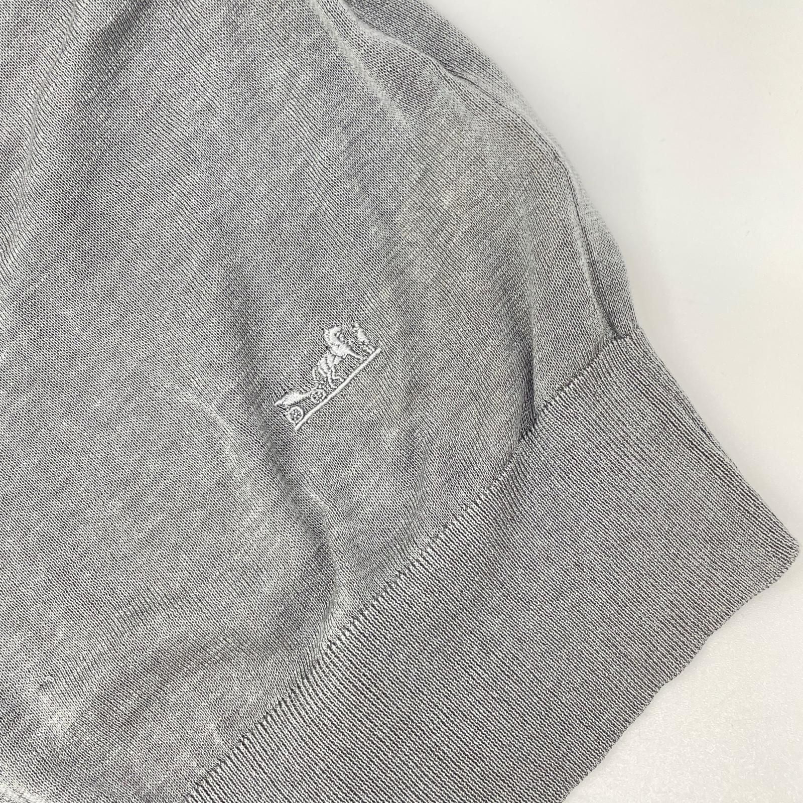 Hermes 5 DJ Carre Shu Cotton Silk Heige Dilib Knit 34 Sweater — view 8