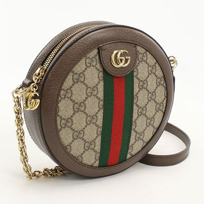 Gucci Chain Ophidia Shoulder Bag Leather