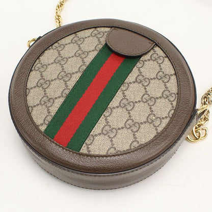Gucci Chain Ophidia Shoulder Bag Leather — view 2