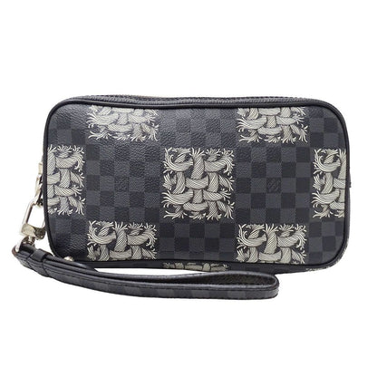 Louis Vuitton Clutch Secondbag Damier Graphite Christopher Nemes Pochette Volga