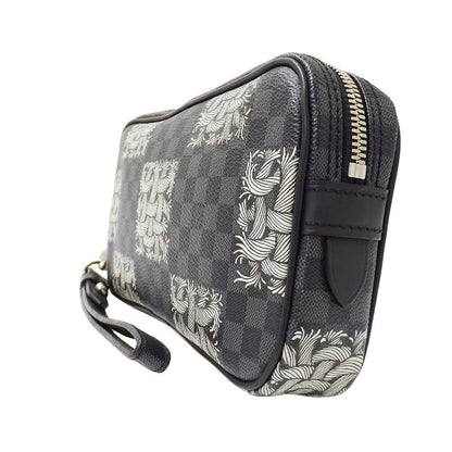 Louis Vuitton Clutch Secondbag Damier Graphite Christopher Nemes Pochette Volga — view 4