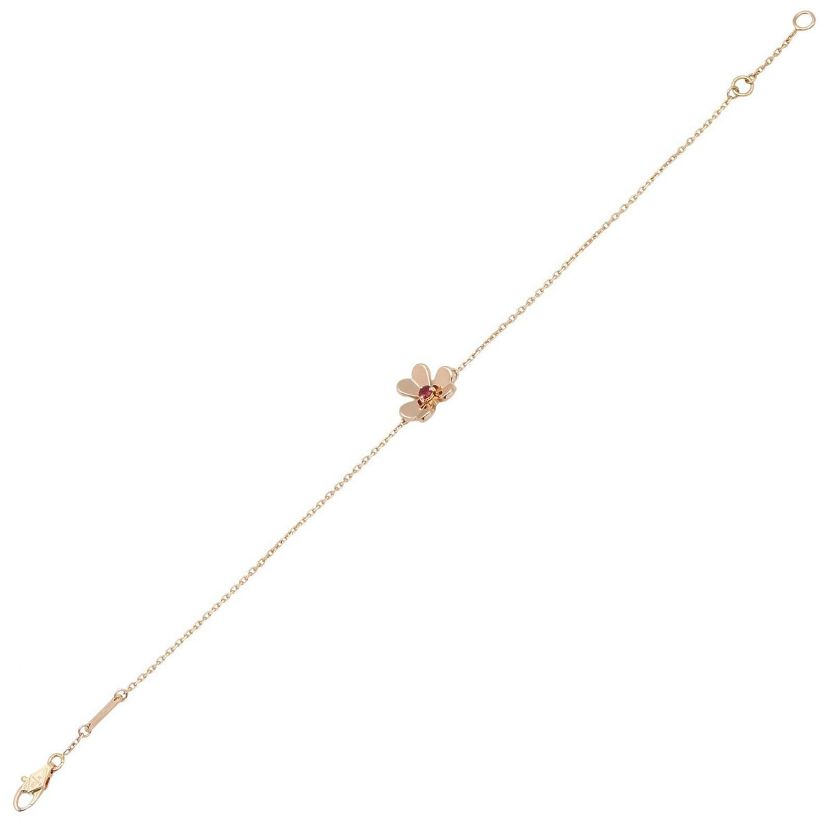 Van Cleef & Arpels Bracelet Frivole Mini Ruby 18K Pink Gold — view 3