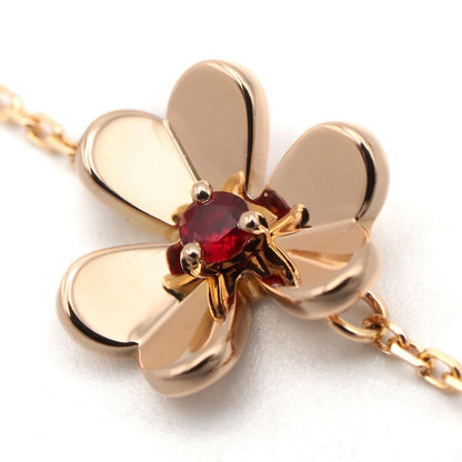 Van Cleef & Arpels Bracelet Frivole Mini Ruby 18K Pink Gold — view 4