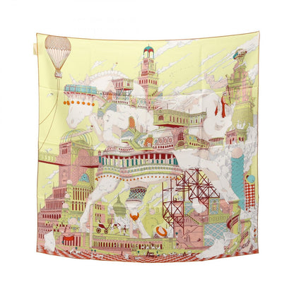Hermes Scarf Carre 90 Hippopolis Silk