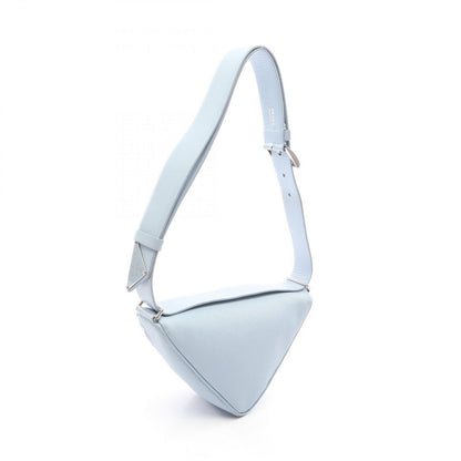 Prada Shoulder Bag Saffiano Cuir Light Blue Saffiano Leather Triangle — view 2