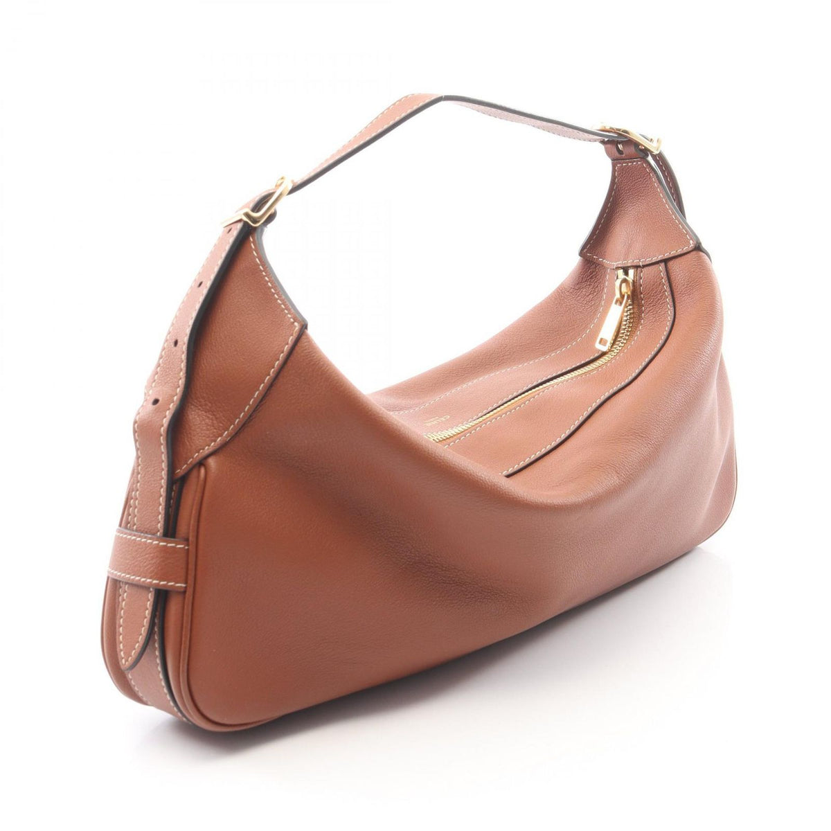 Celine Handbag Romy Medium Brown Leather — view 2