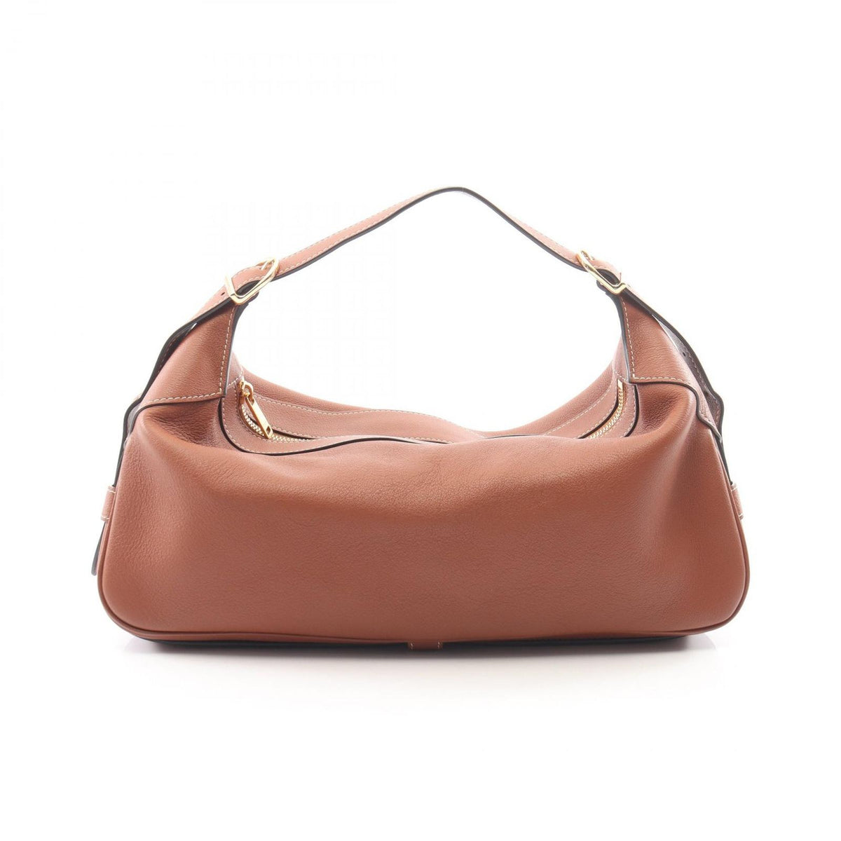Celine Handbag Romy Medium Brown Leather