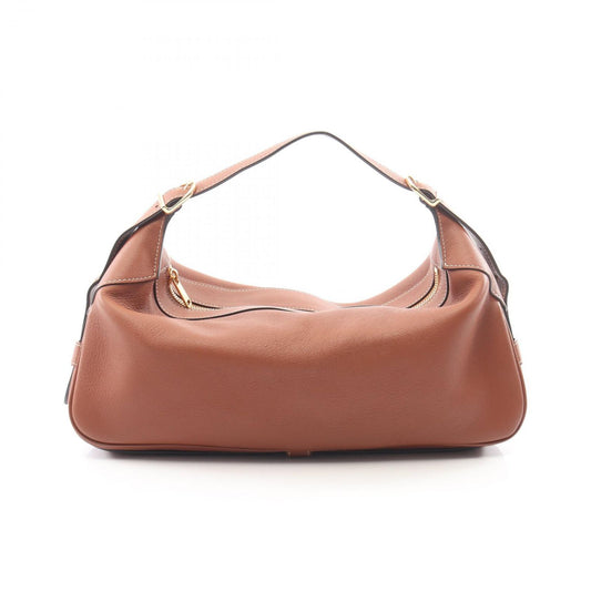 Celine Handbag Romy Medium Brown Leather