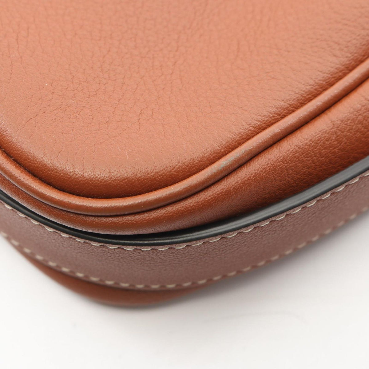 Celine Handbag Romy Medium Brown Leather — view 5