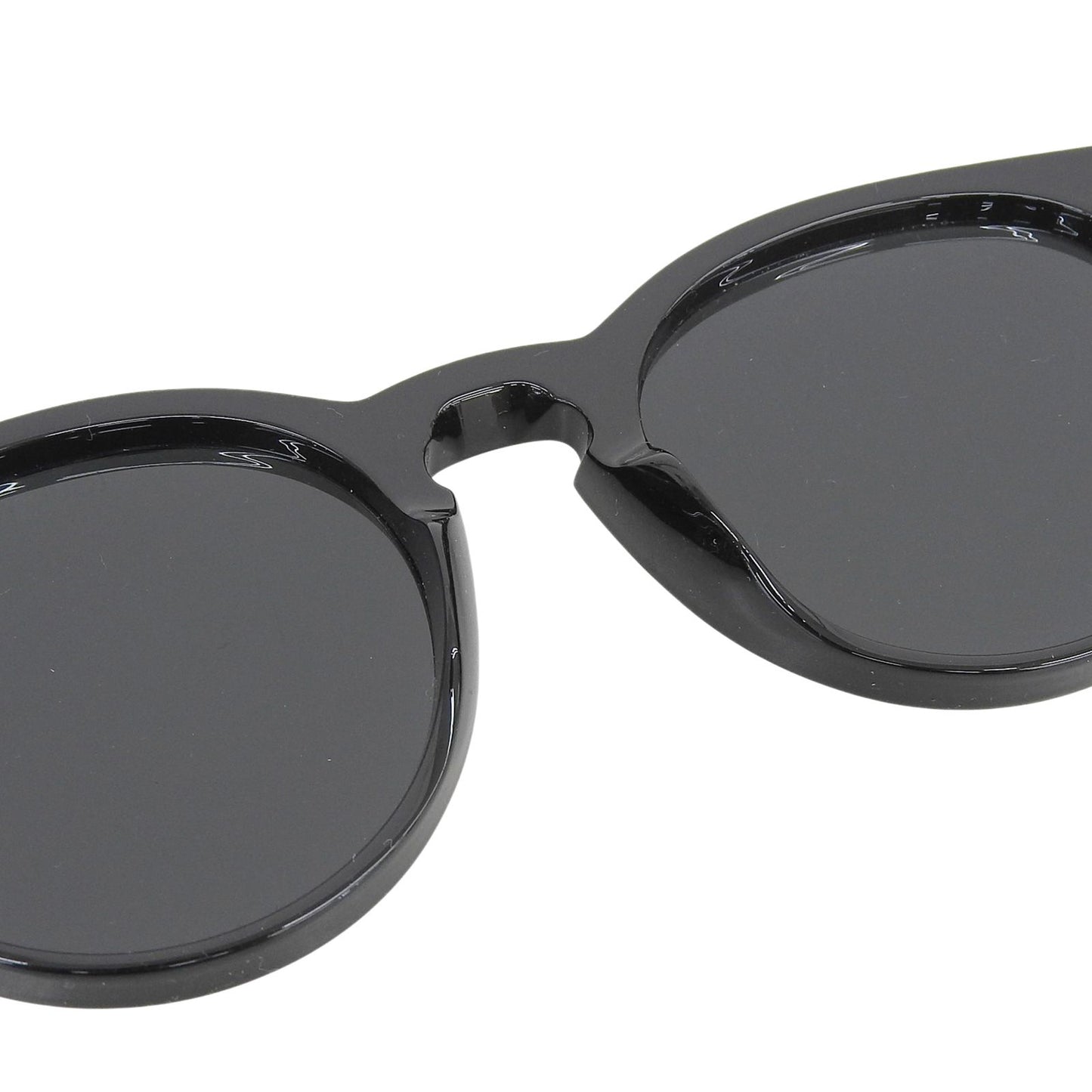 Louis Vuitton LV Rise Round Monogram Sunglasses Black Silver Eyewear — view 6