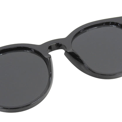 Louis Vuitton LV Rise Round Monogram Sunglasses Black Silver Eyewear — view 6