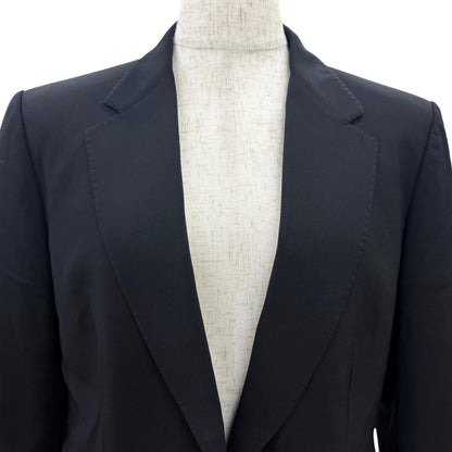 Gucci Era Lambskin Single Tailored Jacket Blazer Black 40 — view 2