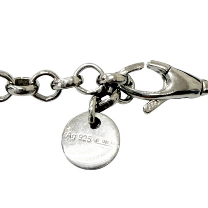 Gucci Interlocking G Arabesque Chain Necklace Silver — view 7