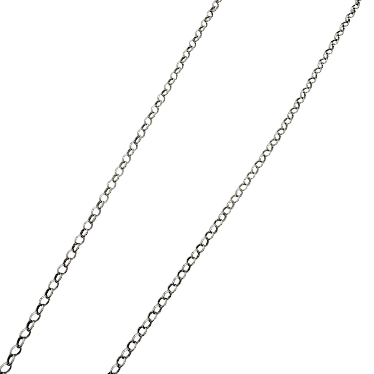 Gucci Interlocking G Arabesque Chain Necklace Silver — view 4