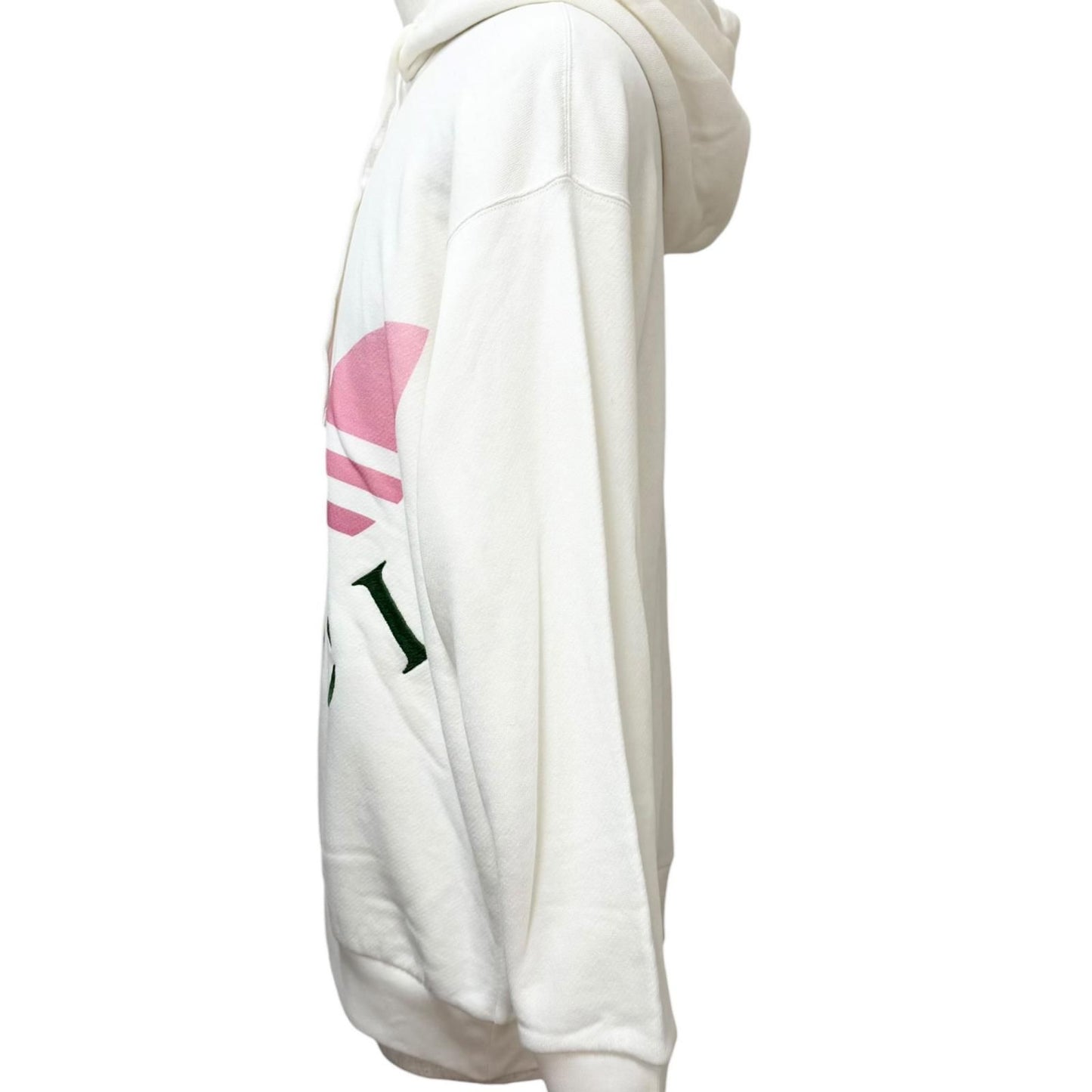 Gucci Adidas Trefoil Arch Logo Pullover Hoodie Ivory — view 3