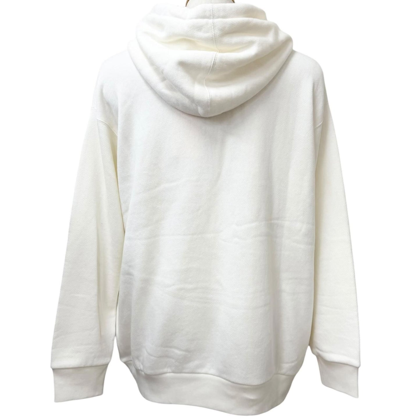 Gucci Adidas Trefoil Arch Logo Pullover Hoodie Ivory — view 4