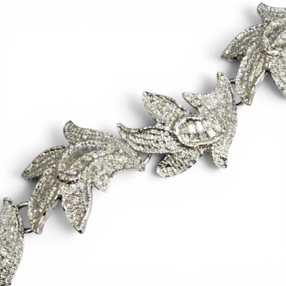 Saint Laurent Rhodium Heart Toggle Bracelet Silver — view 4