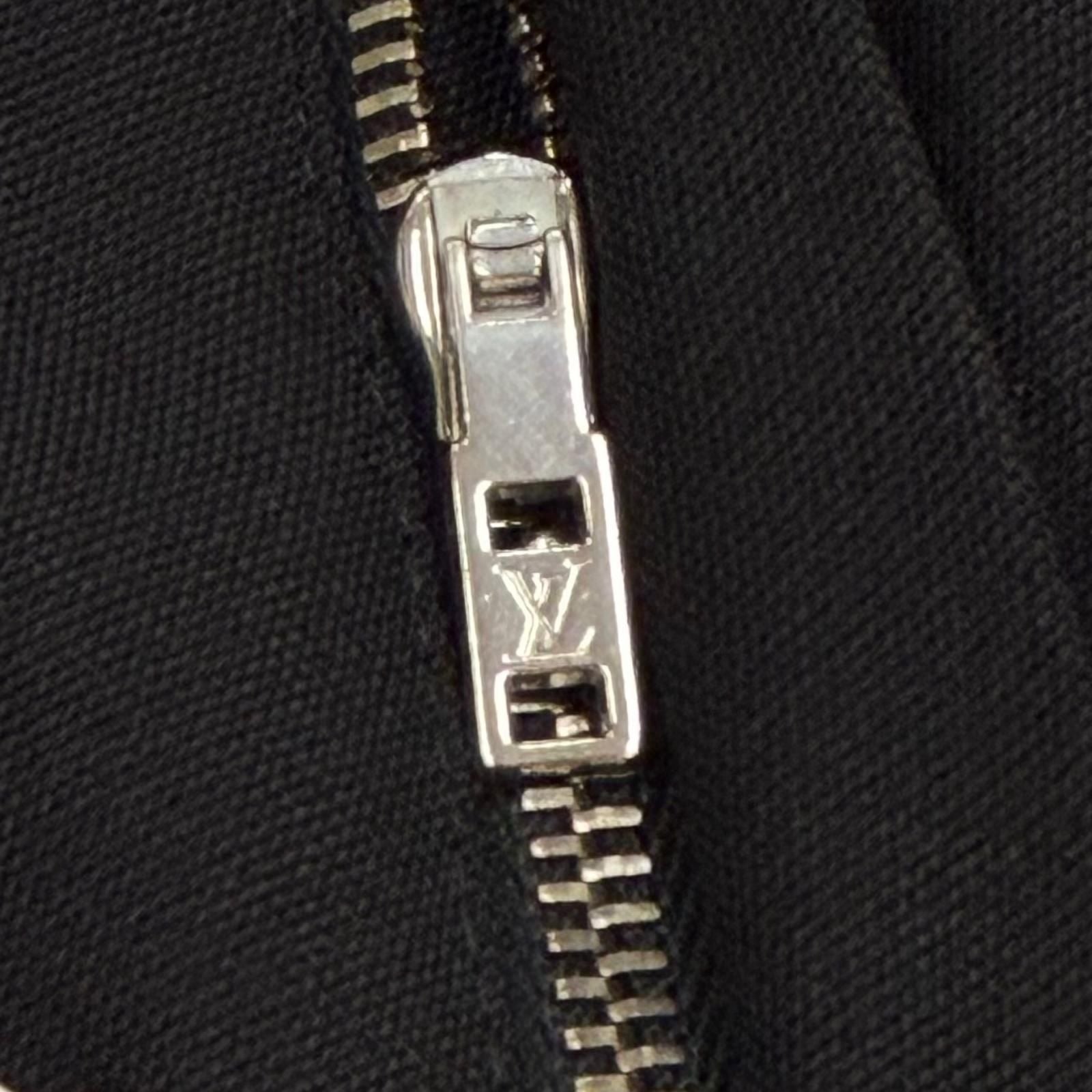 Louis Vuitton Wool Blend Shorts Black Silver 48 — view 5