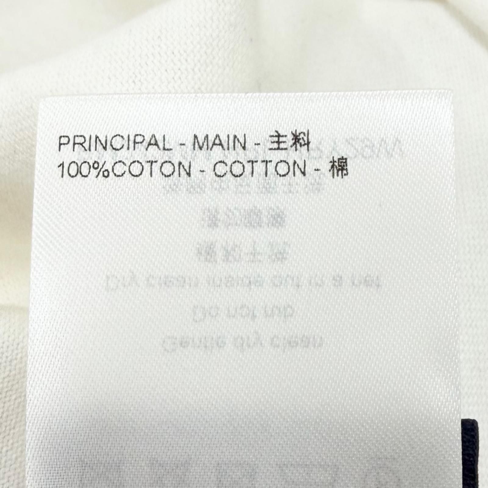 Louis Vuitton Cotton 100% LV Lovers Beads Sequin Short Sleeve T-Shirt White XXL — view 8