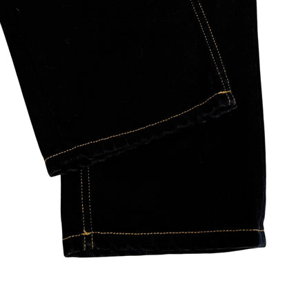Loewe Cotton Anag Lambskin Button Fly Pants Indigo 34 — view 6
