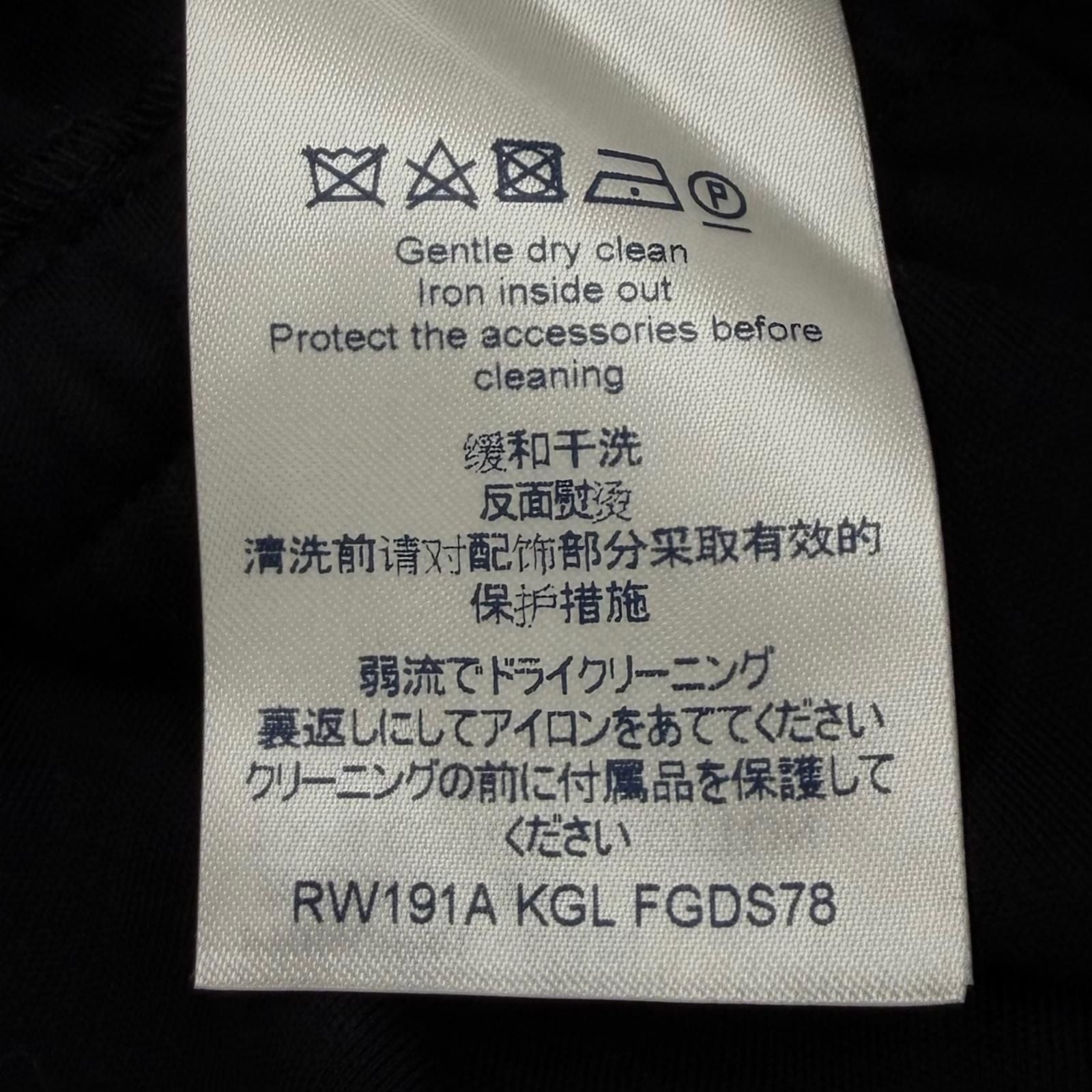 Louis Vuitton Cotton Silk Monogram Floral Pattern Contrast Dress — view 7