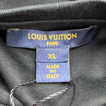 Louis Vuitton Cotton Silk Monogram Floral Pattern Contrast Dress — view 6