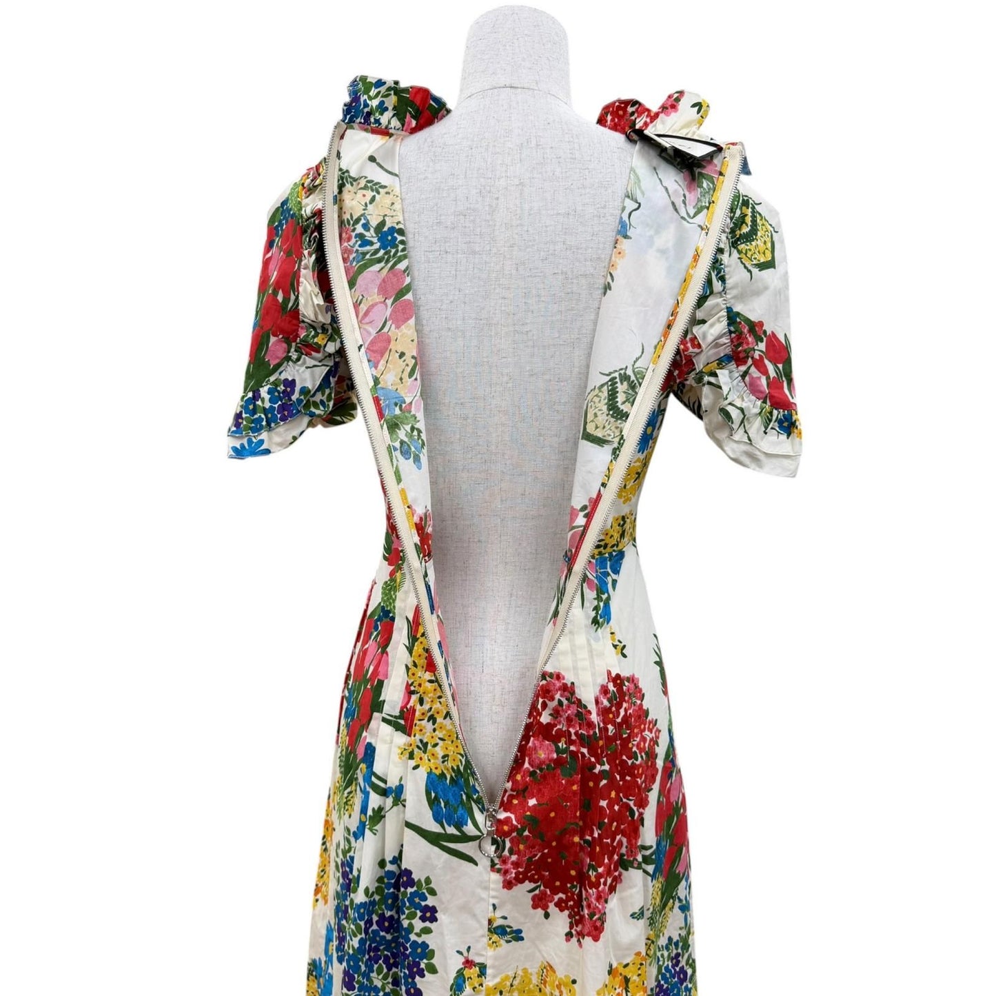 Gucci Cotton Interlocking Floral Dress — view 5