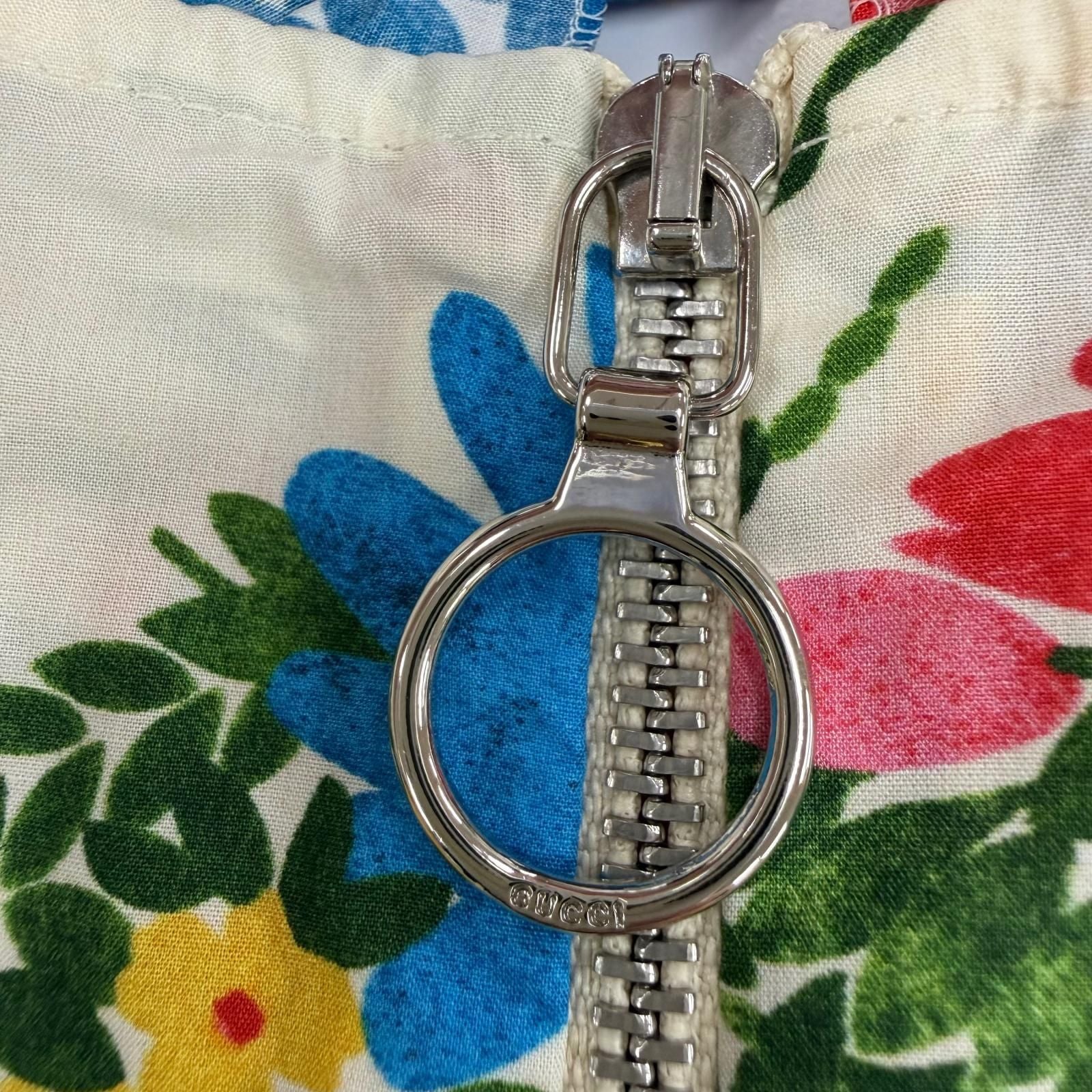 Gucci Cotton Interlocking Floral Dress — view 7