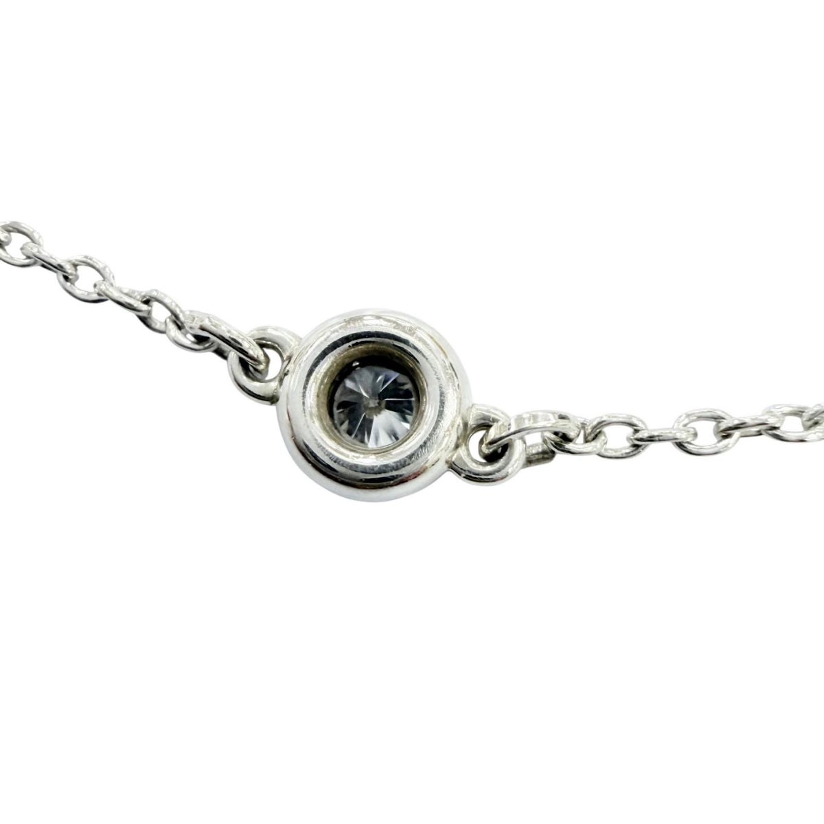 Tiffany & Co Elsa Peretti Diamond by the Yard Bracelet 925 Silver — view 4