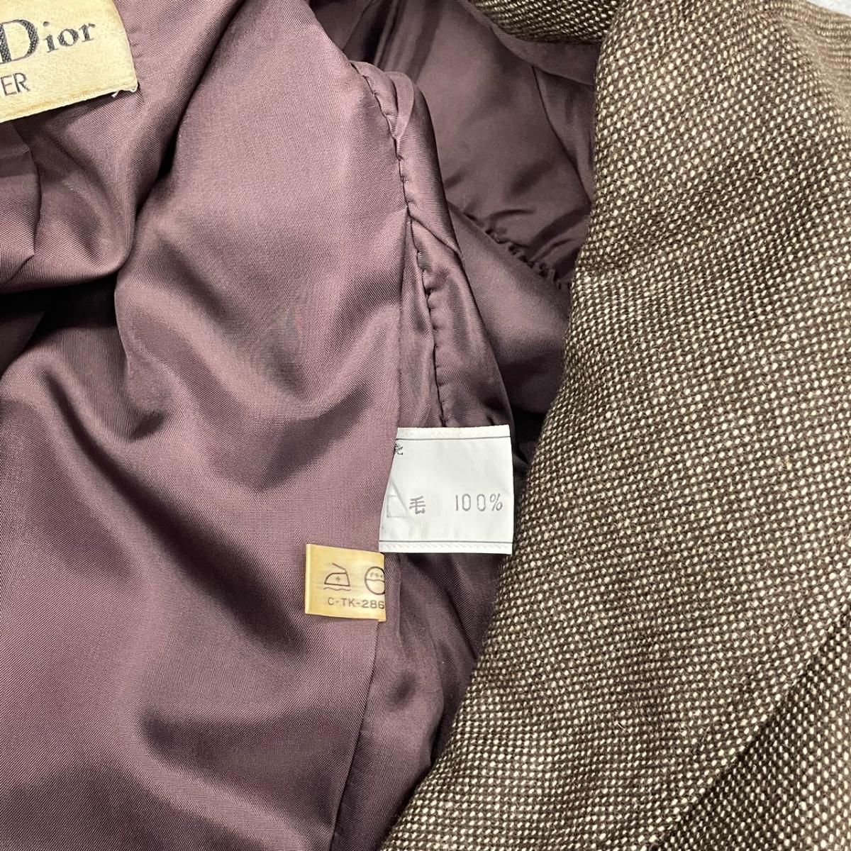 Dior Tailored Jacket Brown — view 7