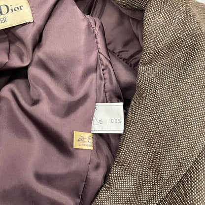 Dior Tailored Jacket Brown — view 7