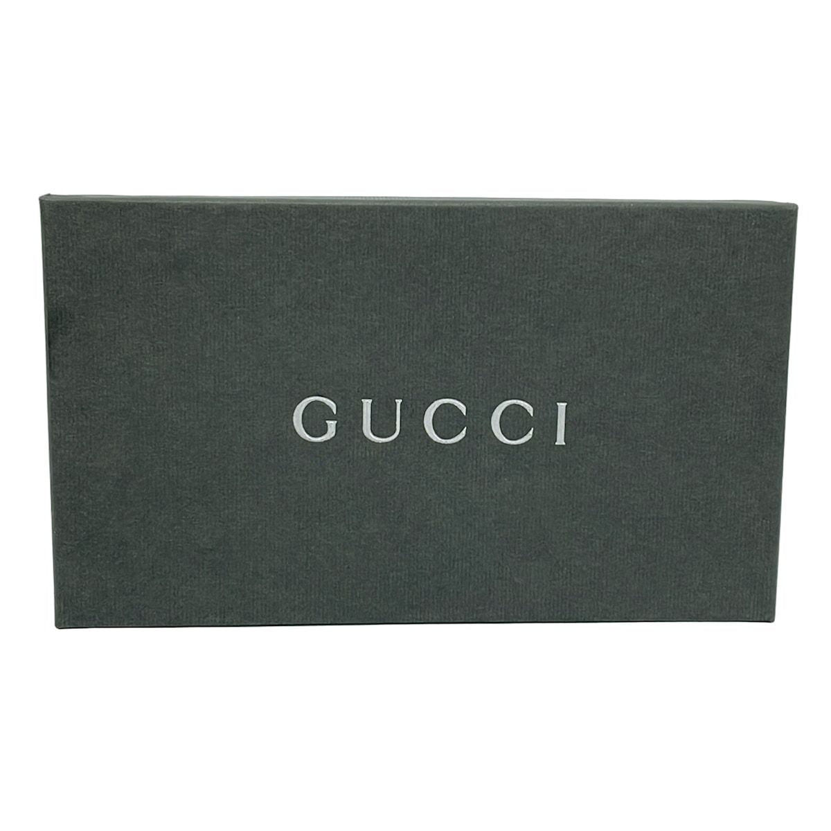 Gucci Wallet 030 Black Gold Leather — view 7