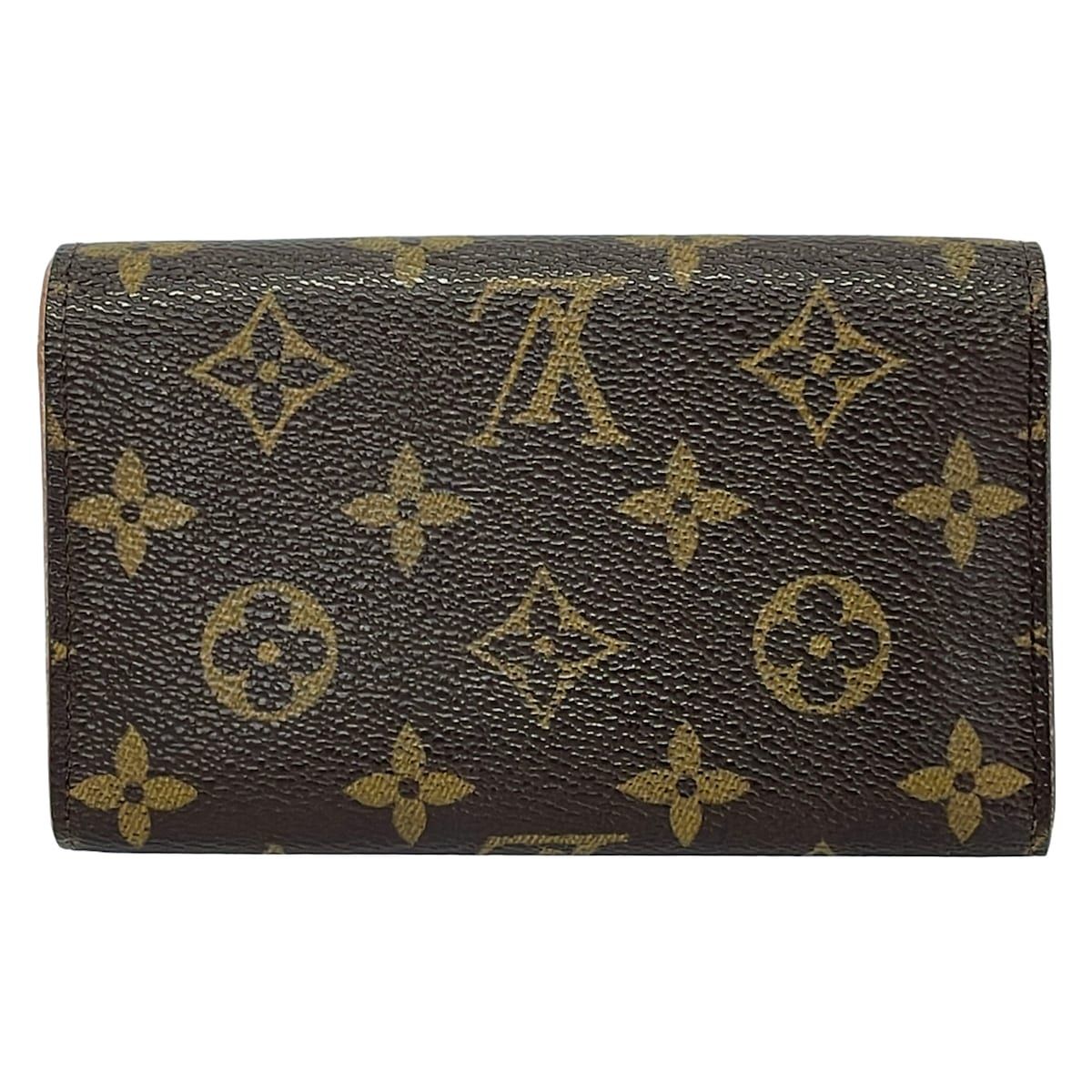 Louis Vuitton Bifold Wallet Monogram Porte Monet Viet Tresor L-shaped Zipper — view 2