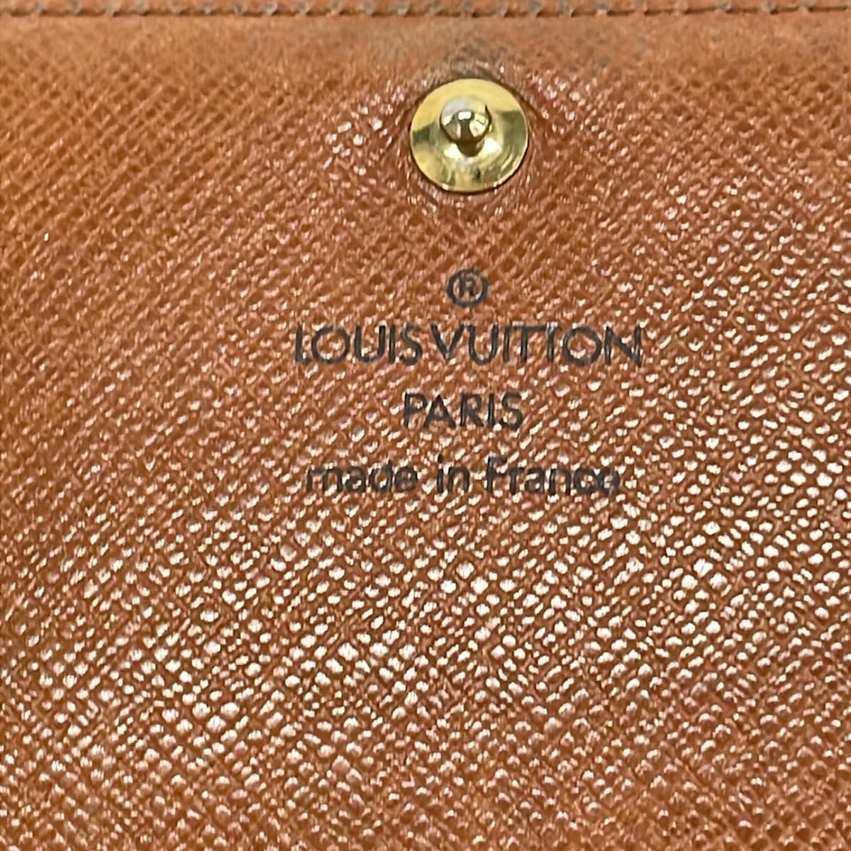 Louis Vuitton Bifold Wallet Monogram Porte Monet Viet Tresor L-shaped Zipper — view 6