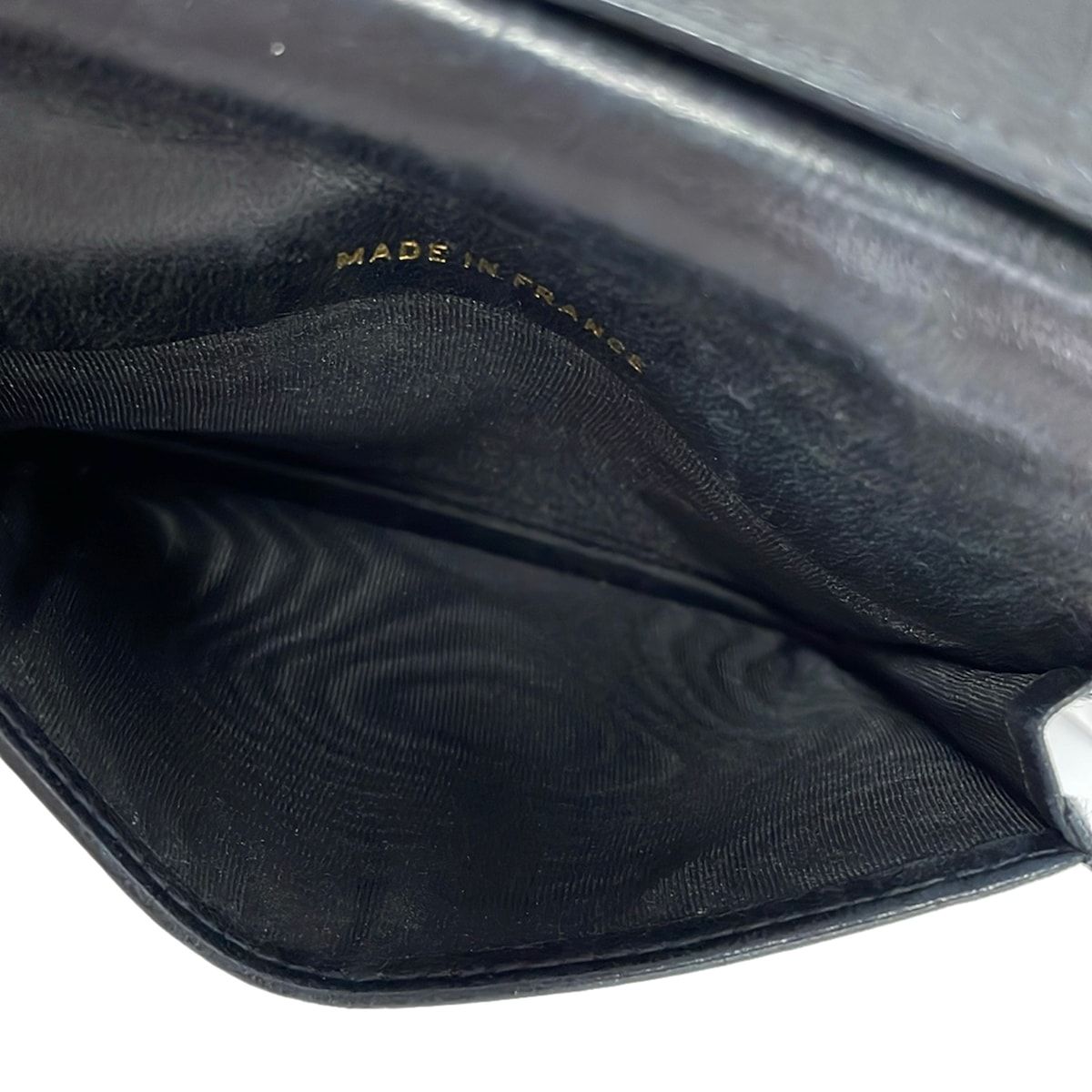 Chanel Card Case Black CC Logo — view 4