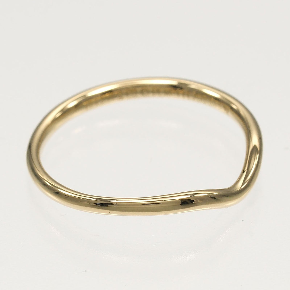 Tiffany & Co Curved Band Gold Ring — view 5